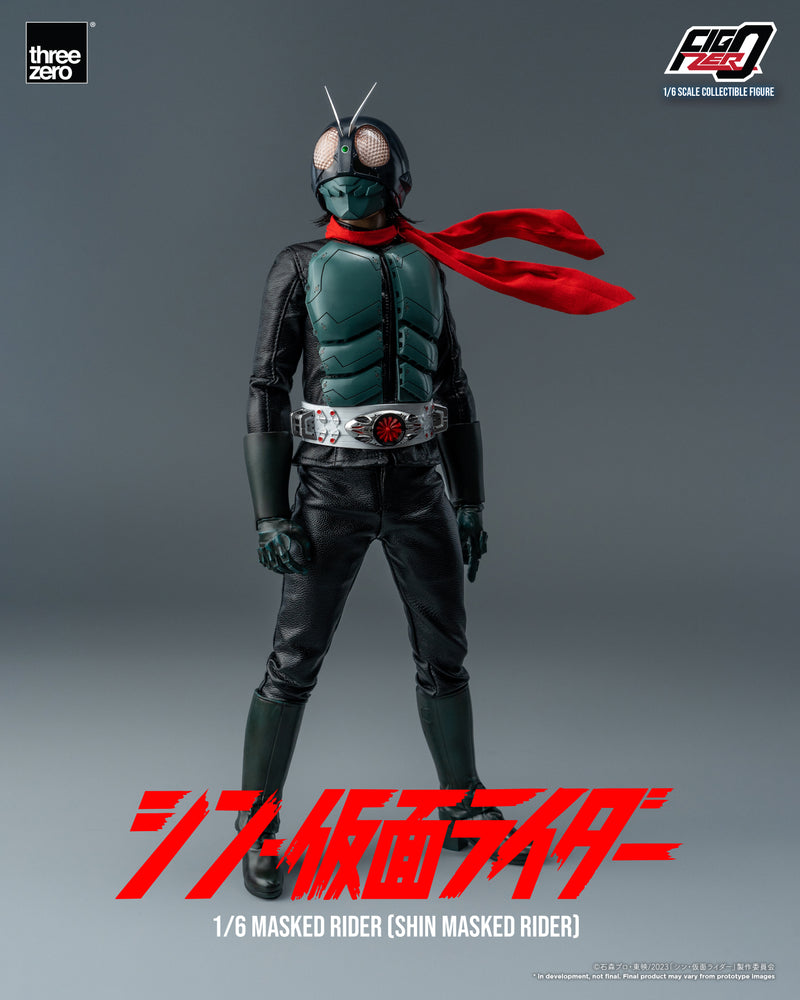 Load image into Gallery viewer, Threezero - FigZero Shin Masked Rider - Masked Rider