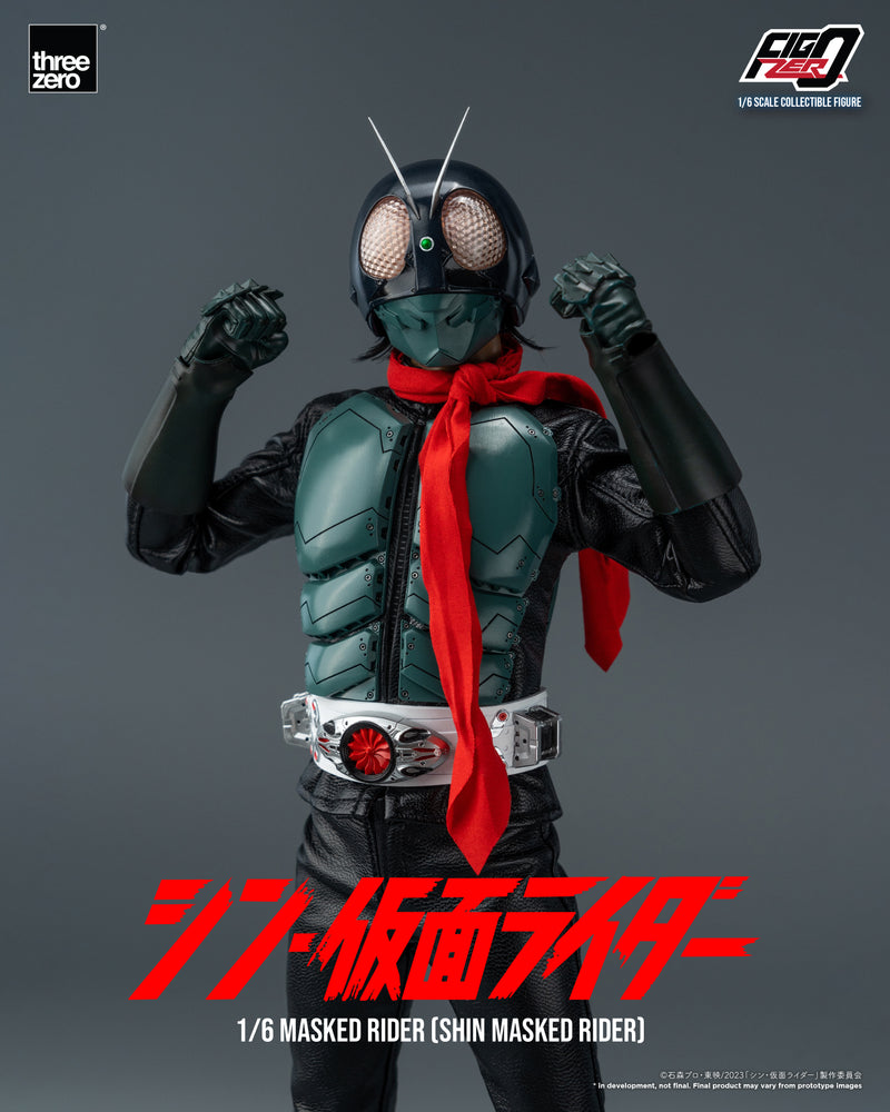 Load image into Gallery viewer, Threezero - FigZero Shin Masked Rider - Masked Rider