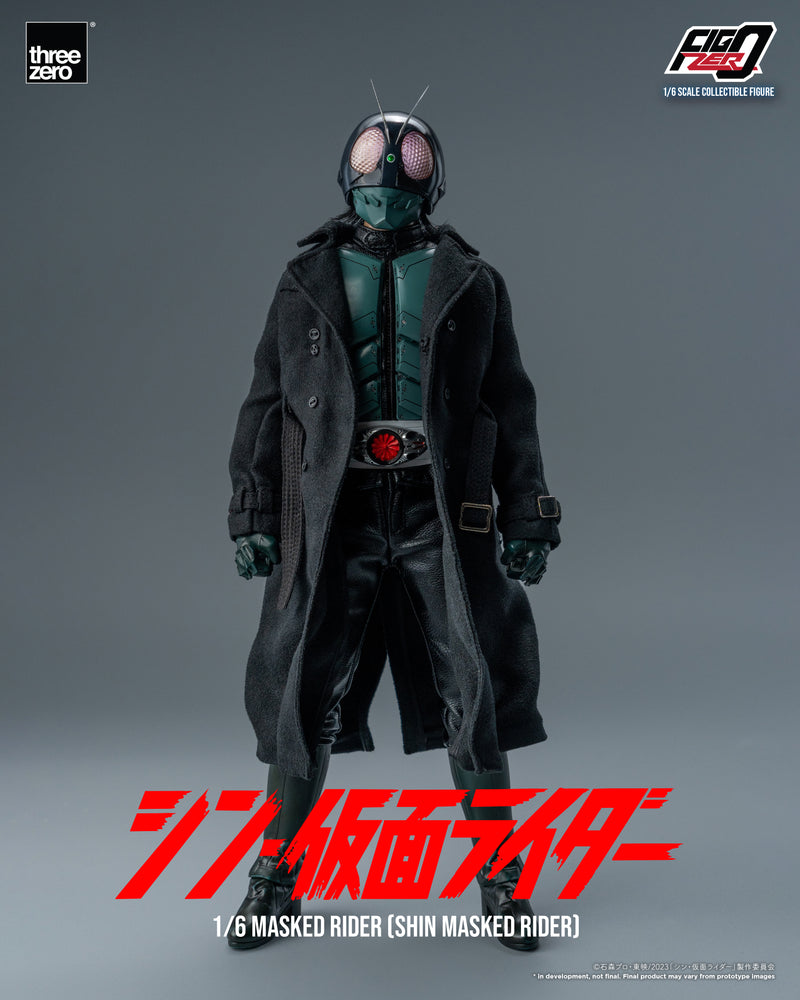 Load image into Gallery viewer, Threezero - FigZero Shin Masked Rider - Masked Rider