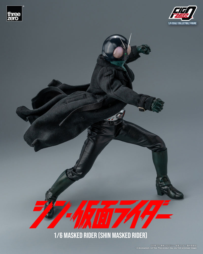 Load image into Gallery viewer, Threezero - FigZero Shin Masked Rider - Masked Rider