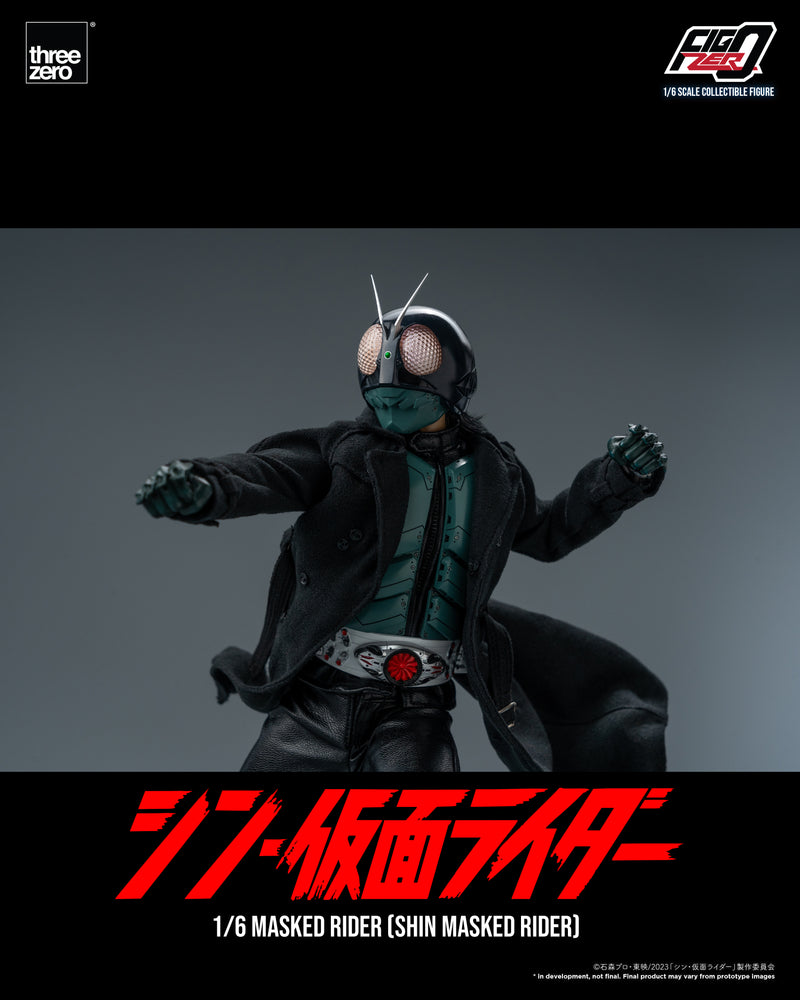 Load image into Gallery viewer, Threezero - FigZero Shin Masked Rider - Masked Rider