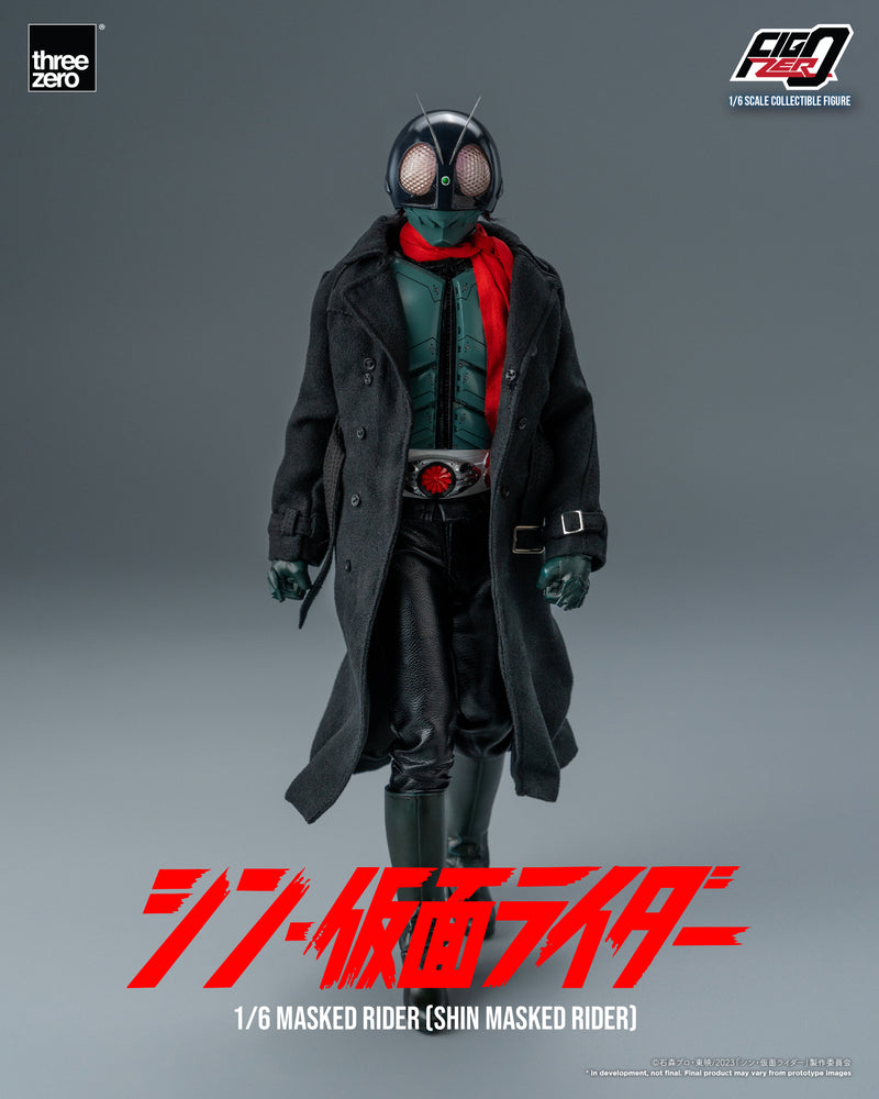Load image into Gallery viewer, Threezero - FigZero Shin Masked Rider - Masked Rider
