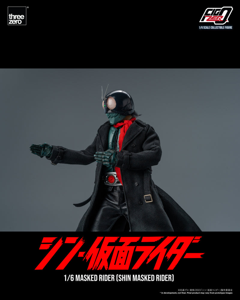 Load image into Gallery viewer, Threezero - FigZero Shin Masked Rider - Masked Rider