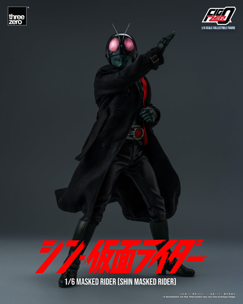 Load image into Gallery viewer, Threezero - FigZero Shin Masked Rider - Masked Rider