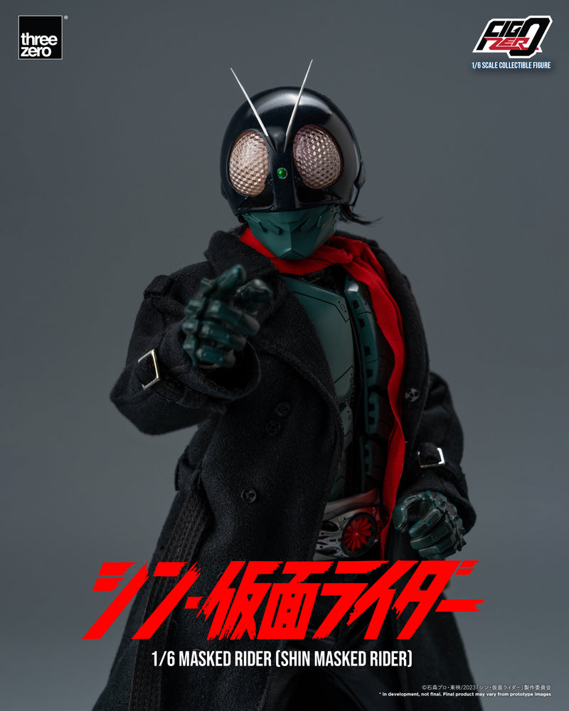 Load image into Gallery viewer, Threezero - FigZero Shin Masked Rider - Masked Rider