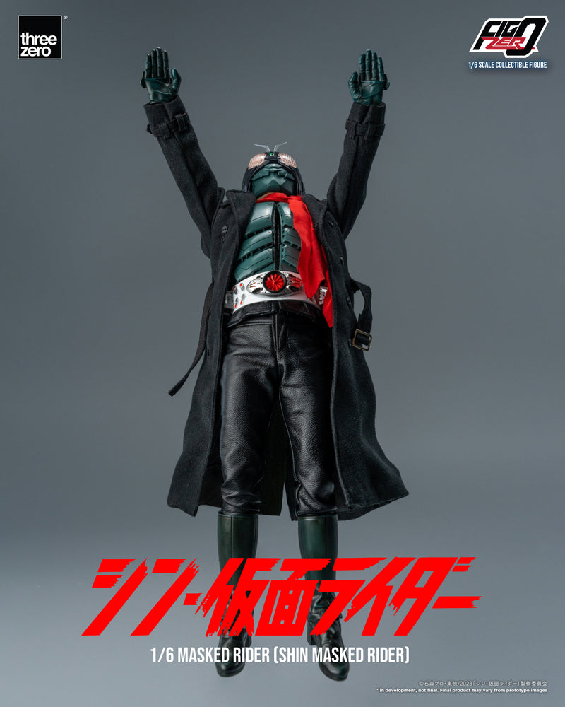 Load image into Gallery viewer, Threezero - FigZero Shin Masked Rider - Masked Rider