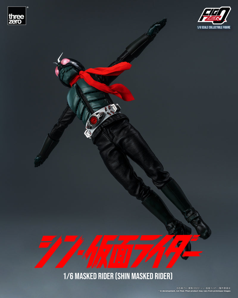 Load image into Gallery viewer, Threezero - FigZero Shin Masked Rider - Masked Rider
