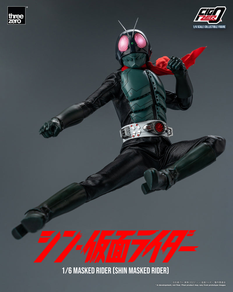 Load image into Gallery viewer, Threezero - FigZero Shin Masked Rider - Masked Rider
