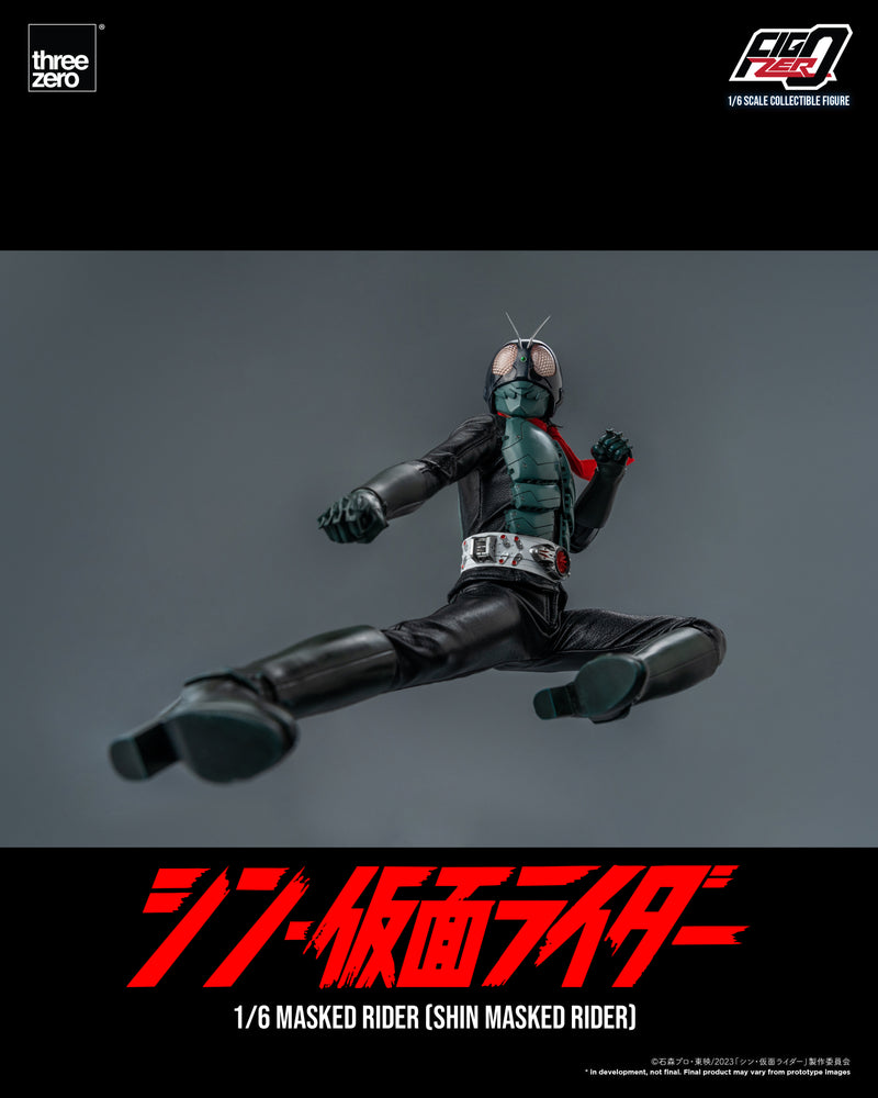 Load image into Gallery viewer, Threezero - FigZero Shin Masked Rider - Masked Rider