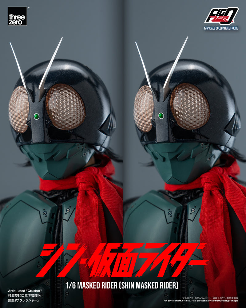 Load image into Gallery viewer, Threezero - FigZero Shin Masked Rider - Masked Rider