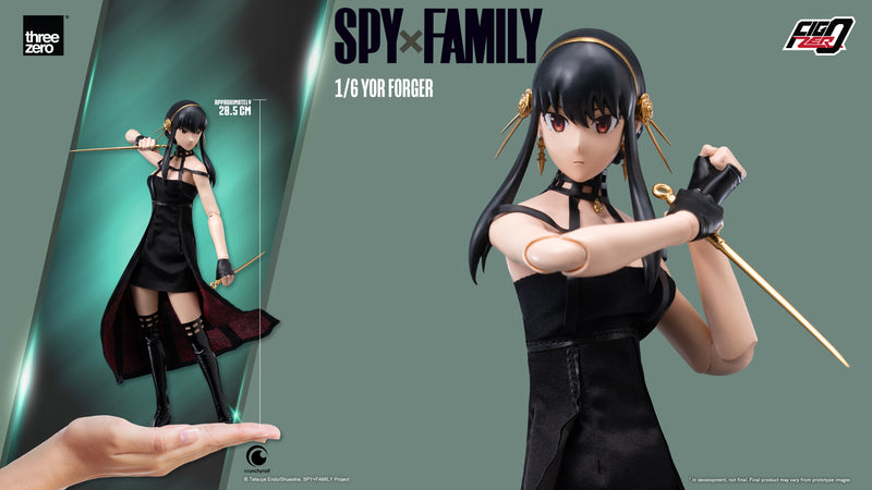 Load image into Gallery viewer, Threezero - FigZero Spy X Family - Yor Forger
