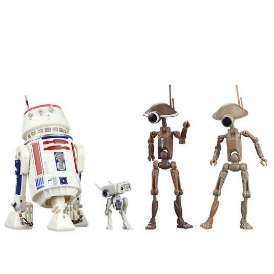 Star Wars - The Black Series - R5-D4, BD-72, and Pit Droids