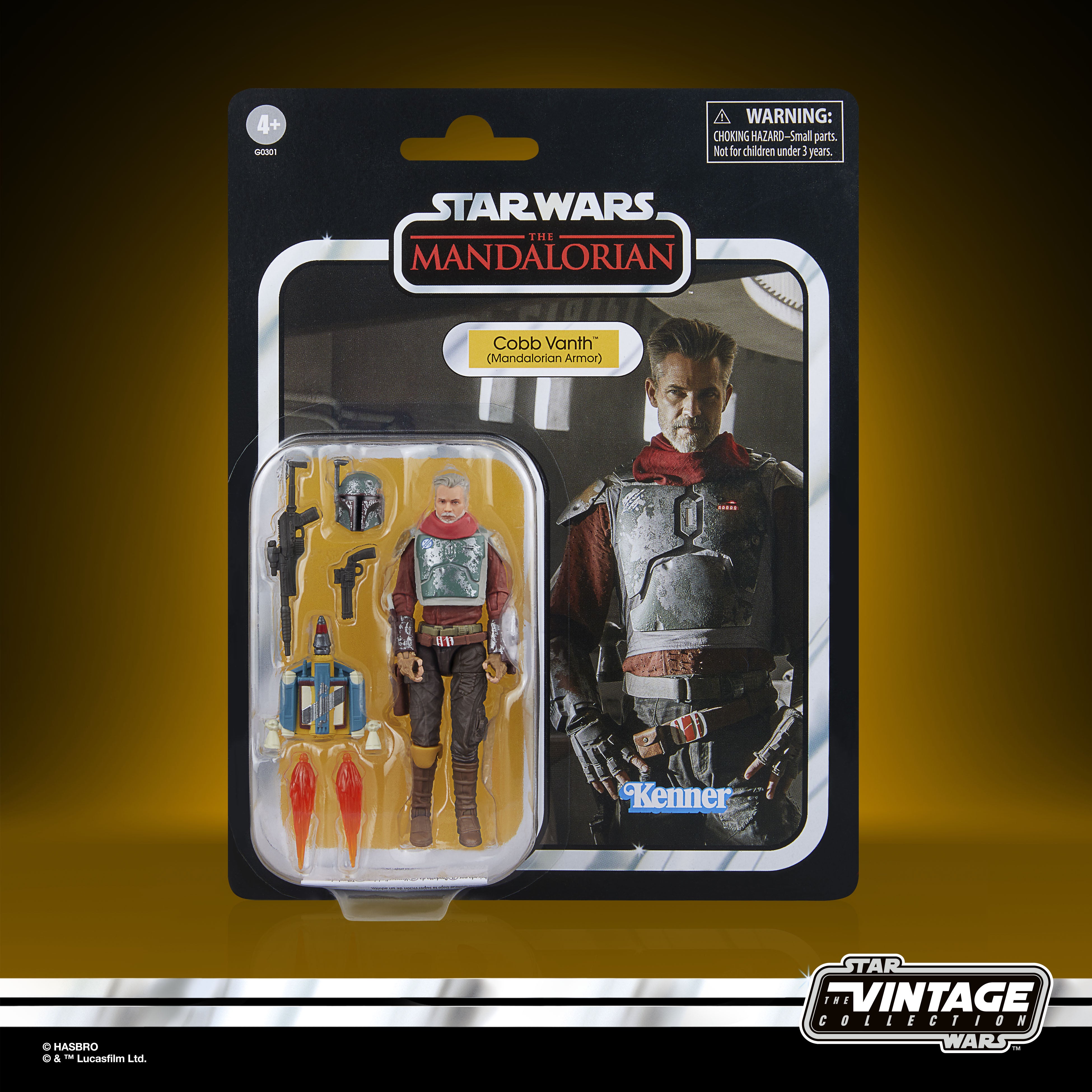 Figurine Star Wars The Mandalorian – Boba Fett Carbonized – Hasbro 2020