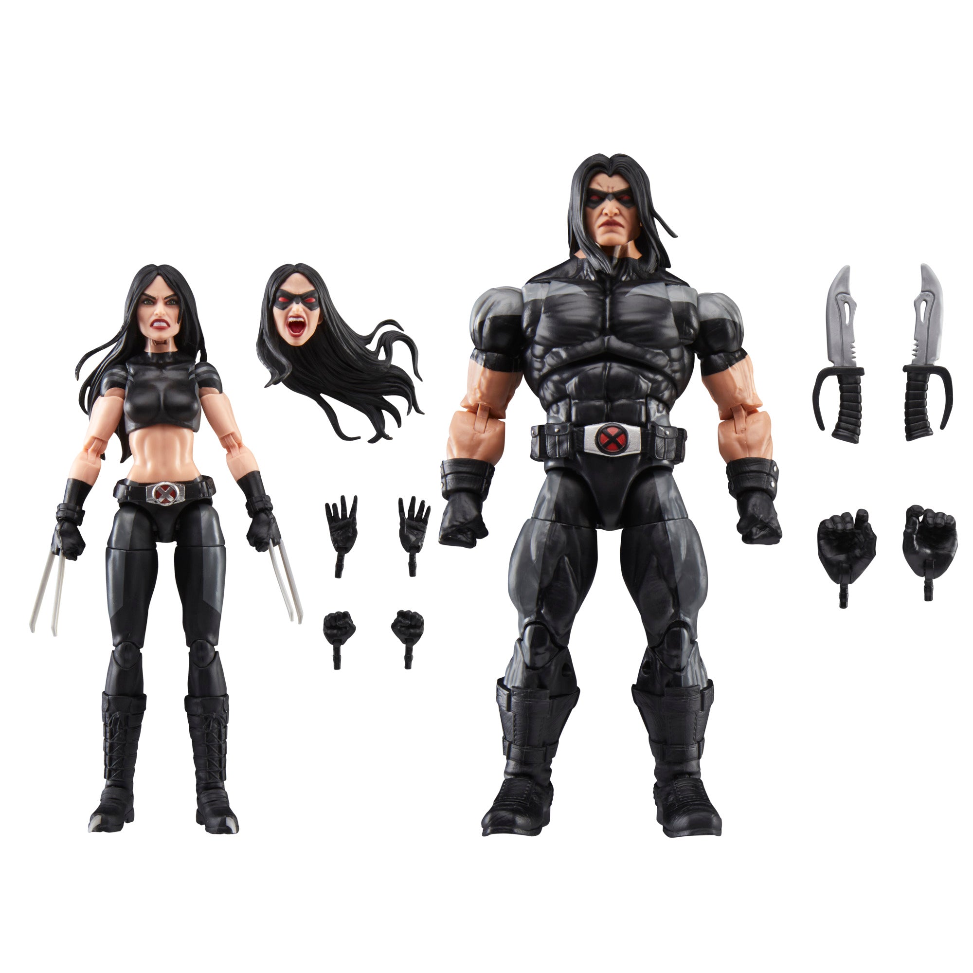 Marvel Legends - X-23 & Warpath (X-Force) – Ages Three and Up