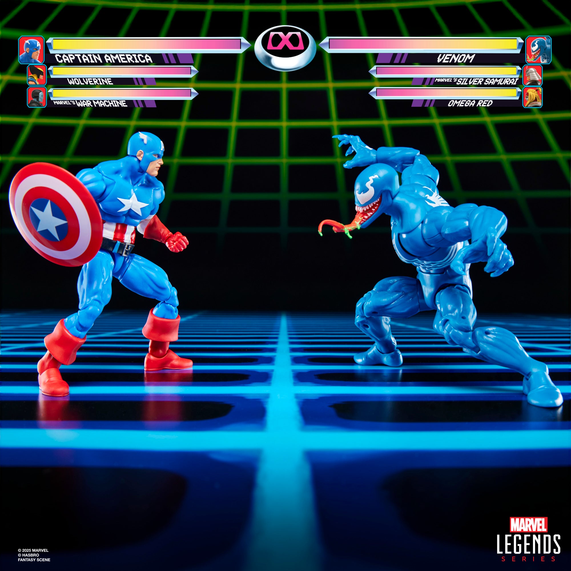 Marvel Legends - Gamerverse Captain America vs Venom – Ages Three