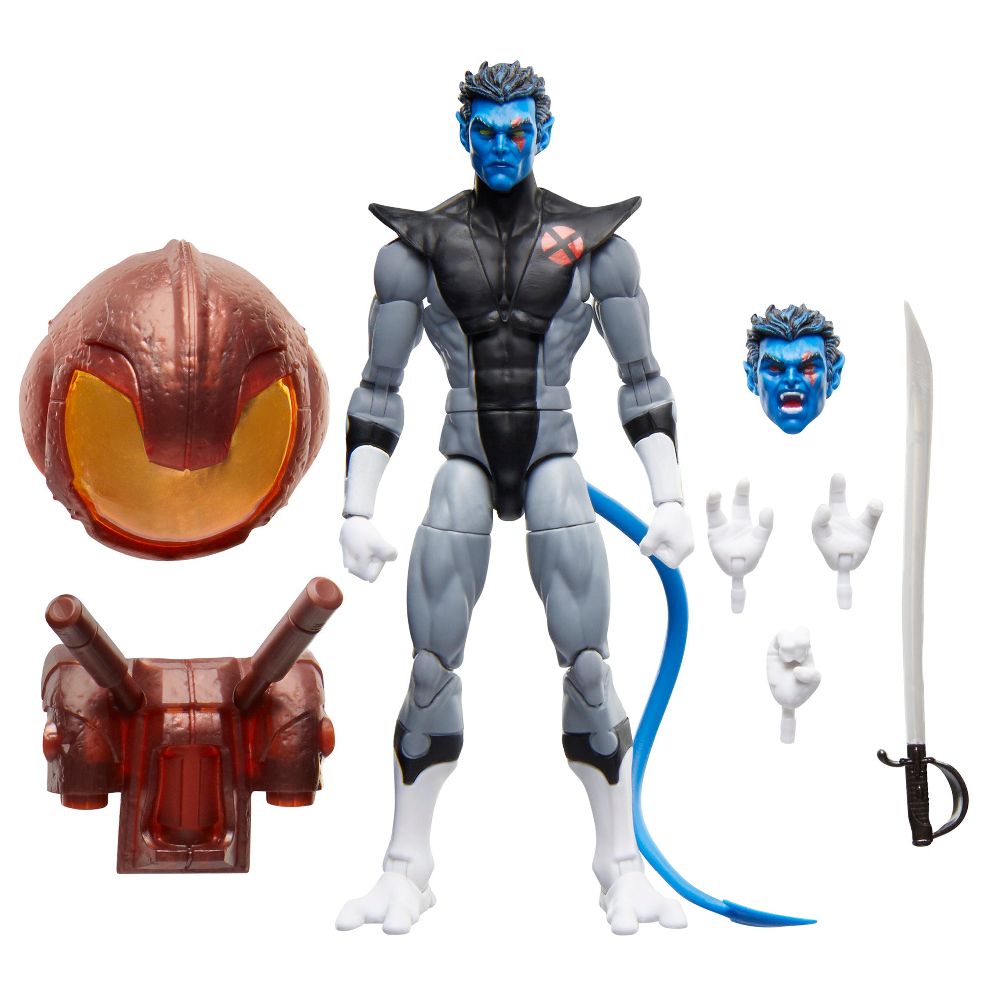 Marvel Legends - Nightcrawler (Nemesis BAF) – Ages Three and Up