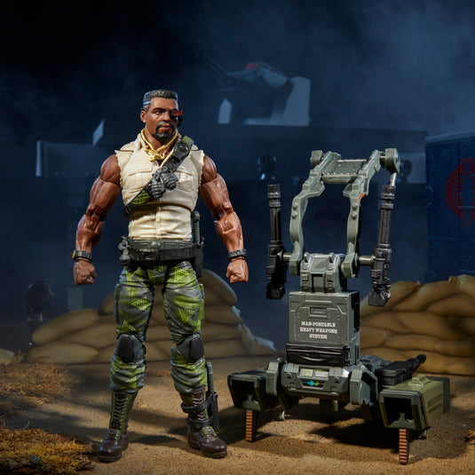 G.I. Joe Classified Series - Heavy Duty with Man-Portable Heavy Weapons System #150