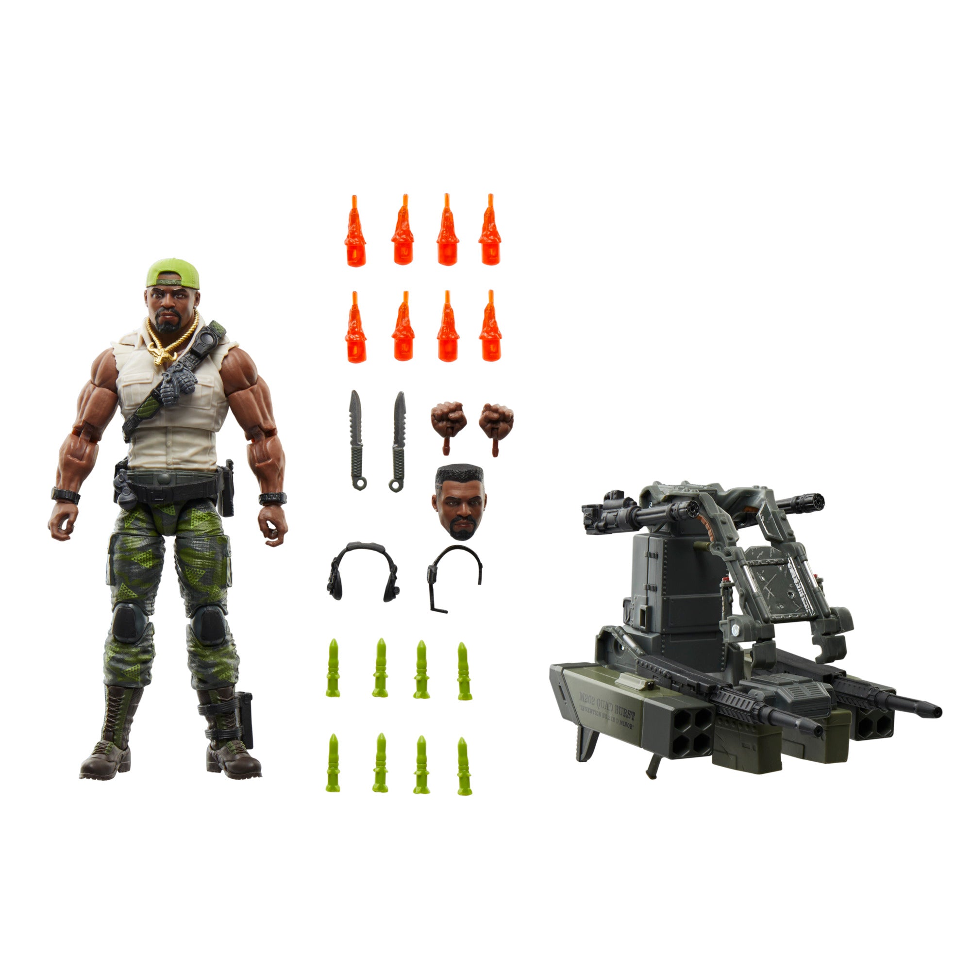 GI JOE装備品等 G.I. Joe Classified Series - Heavy Duty with Man-Portable Heavy