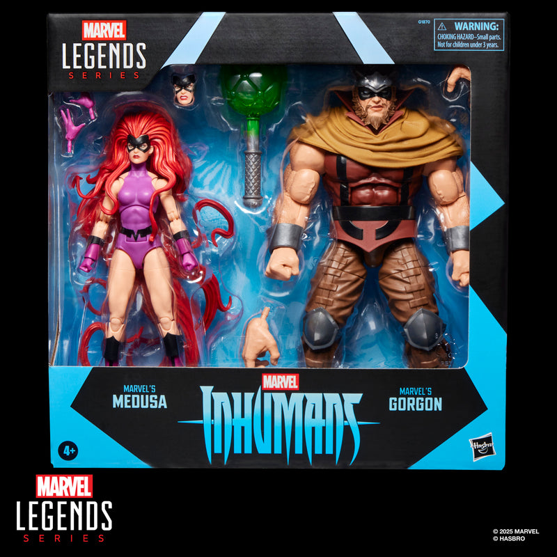 Load image into Gallery viewer, Marvel Legends Series - Inhumans Marvel’s Medusa & Marvel’s Gorgon