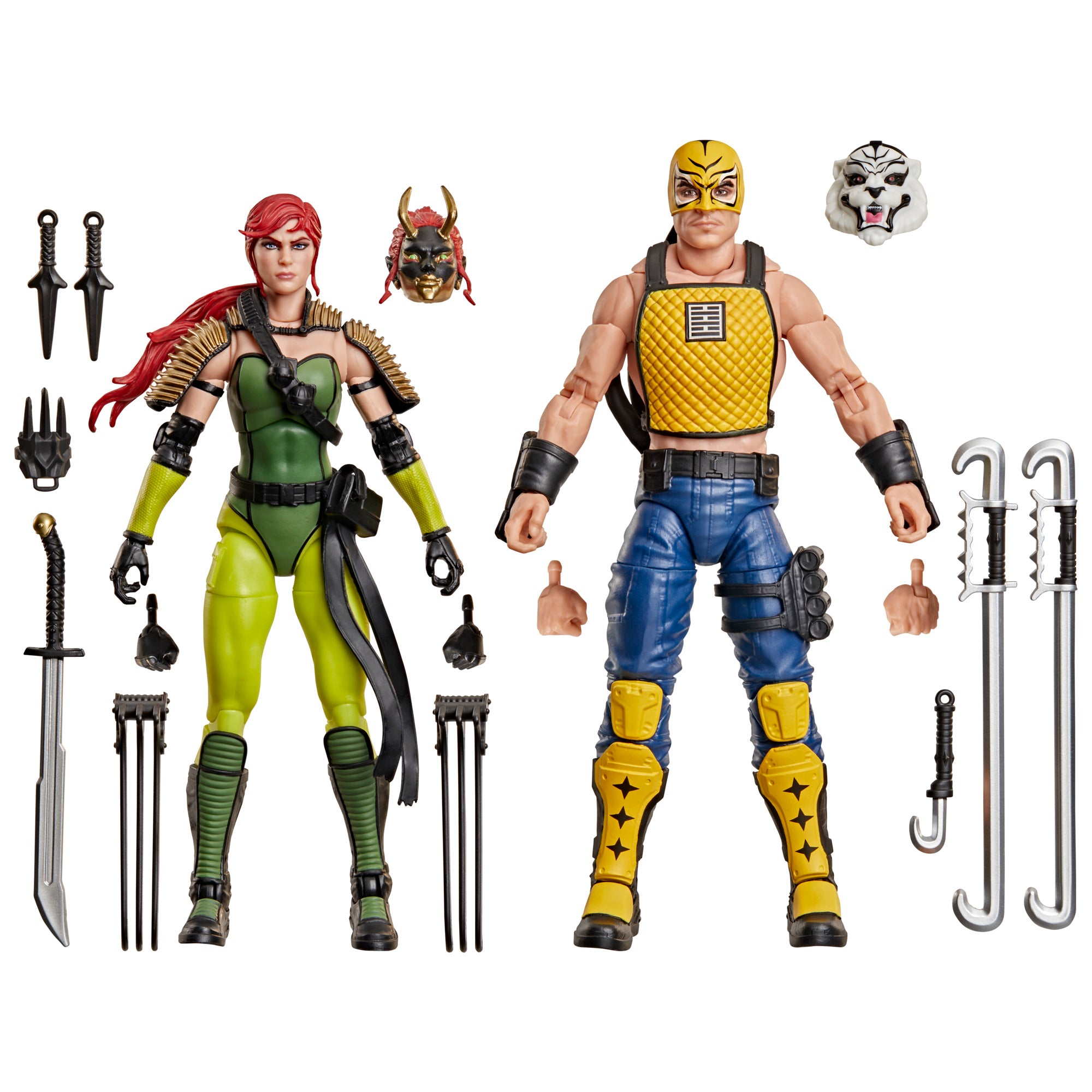G.I. Joe Classified Series - Ninja Force Scarlett and T'Jbang #212