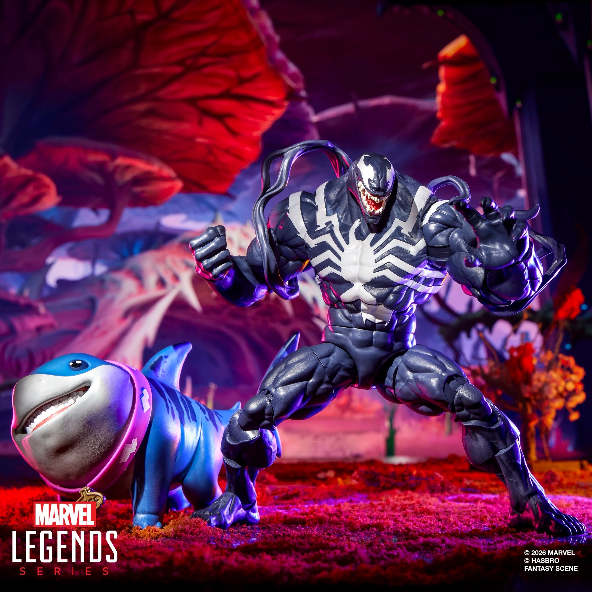 Marvel Legends - Venom and Jeff the Land Shark (Marvel Rivals