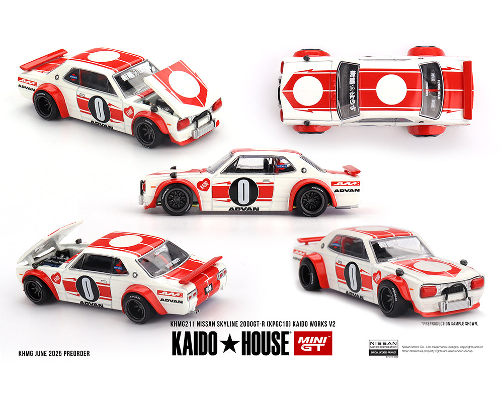 Kaido House - Kaido House x Mini GT - Nissan Skyline 2000GT-R