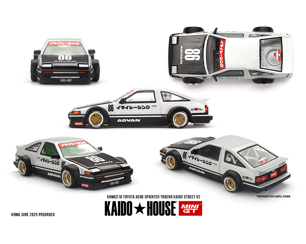 Kaido House - Kaido House x Mini GT - AE86 Sprinter Trueno Kaido