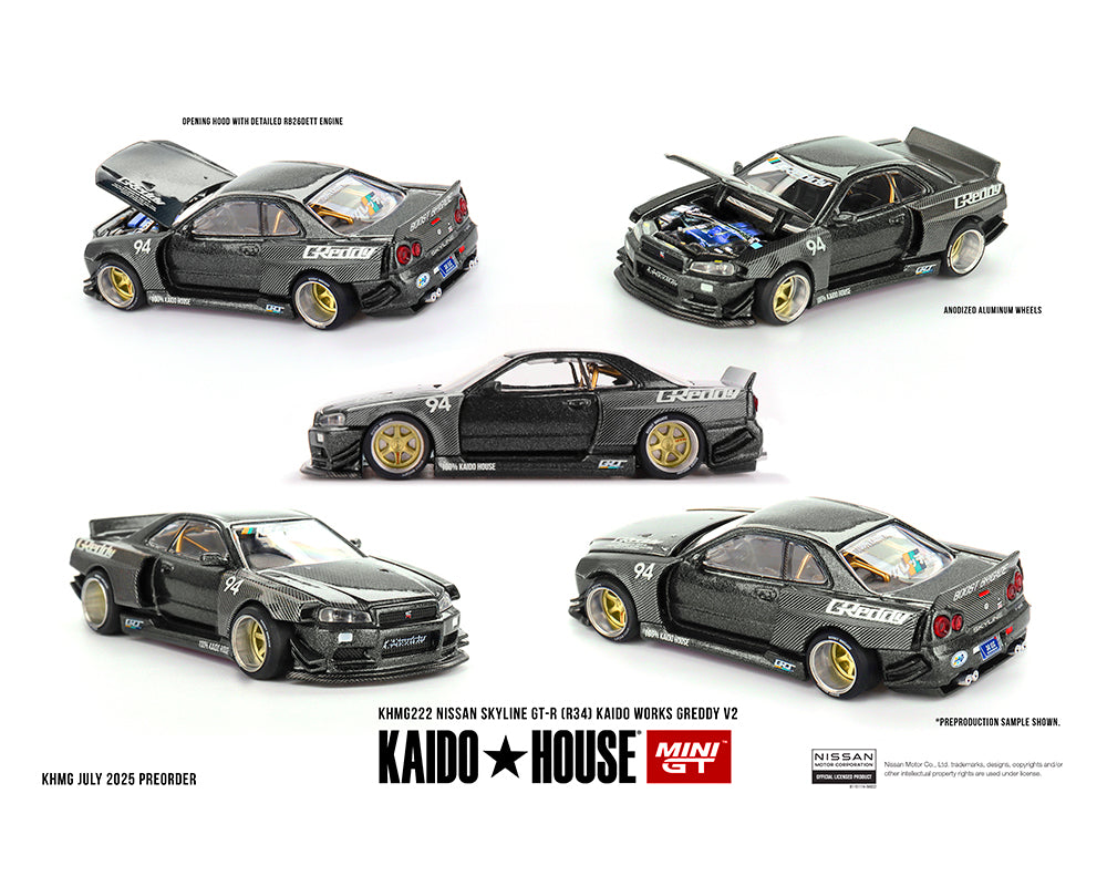 Kaido House - Kaido House x Mini GT - Nissan Skyline GT-R