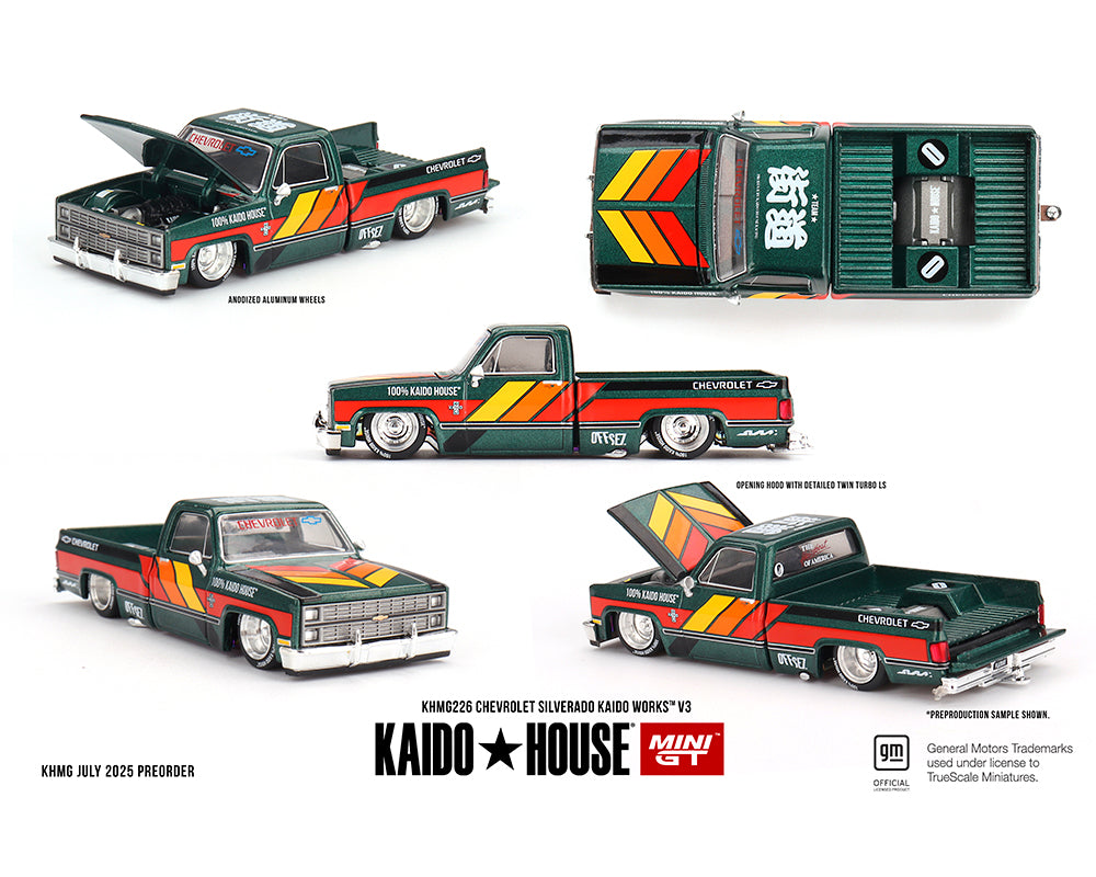 Kaido House - Kaido House x Mini GT - Chevrolet Silverado Kaido