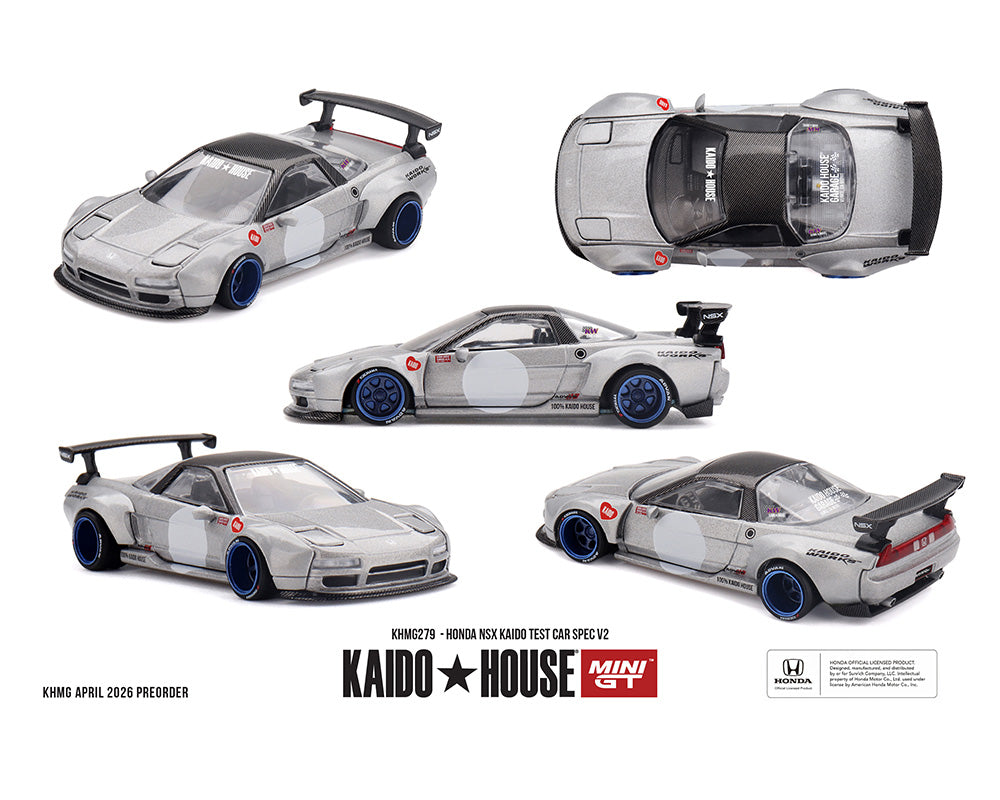 Kaido House - Kaido House x Mini GT - Honda NSX Kaido Test Car