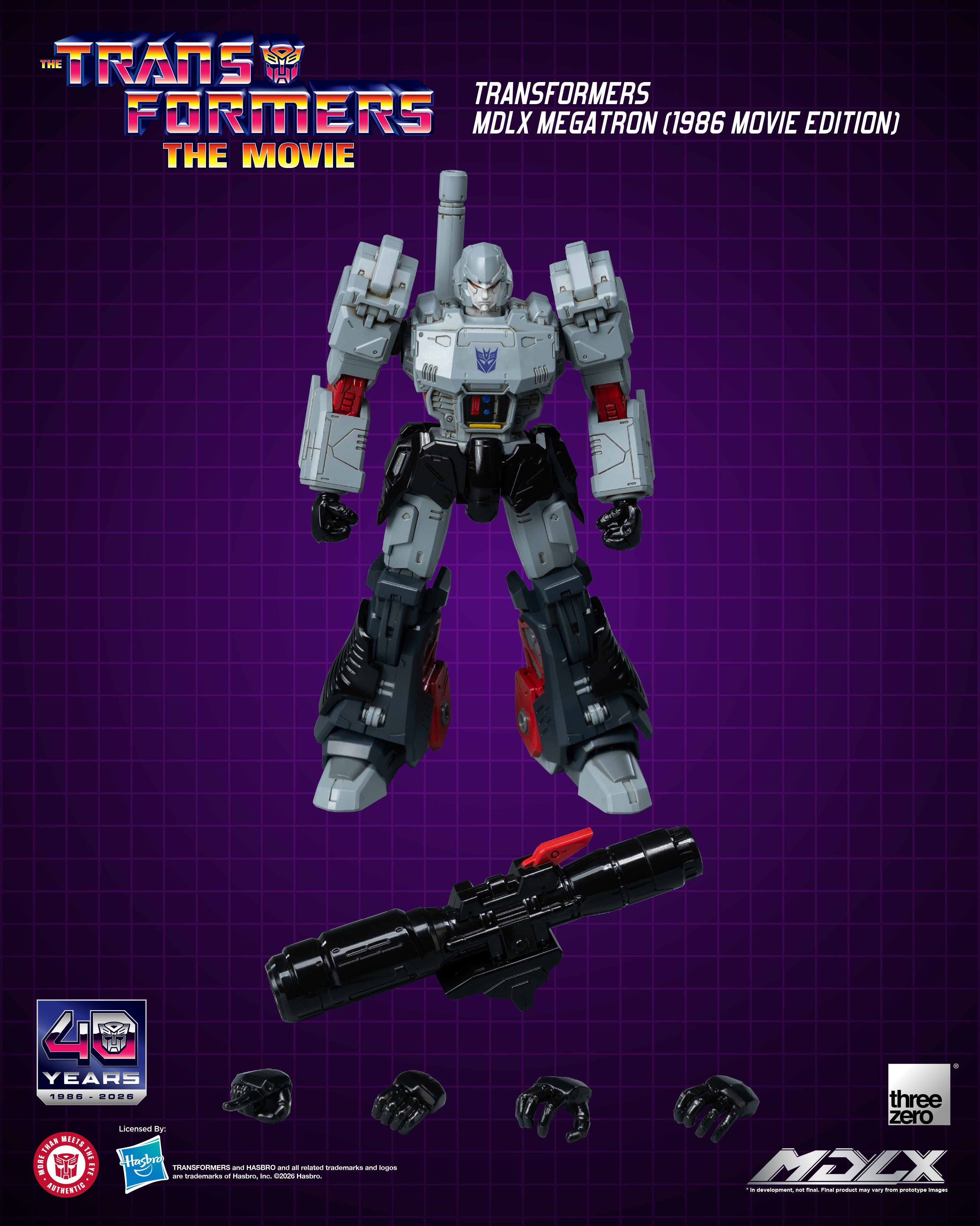 Threezero - Transformers - MDLX Megatron (1986 Movie Edition