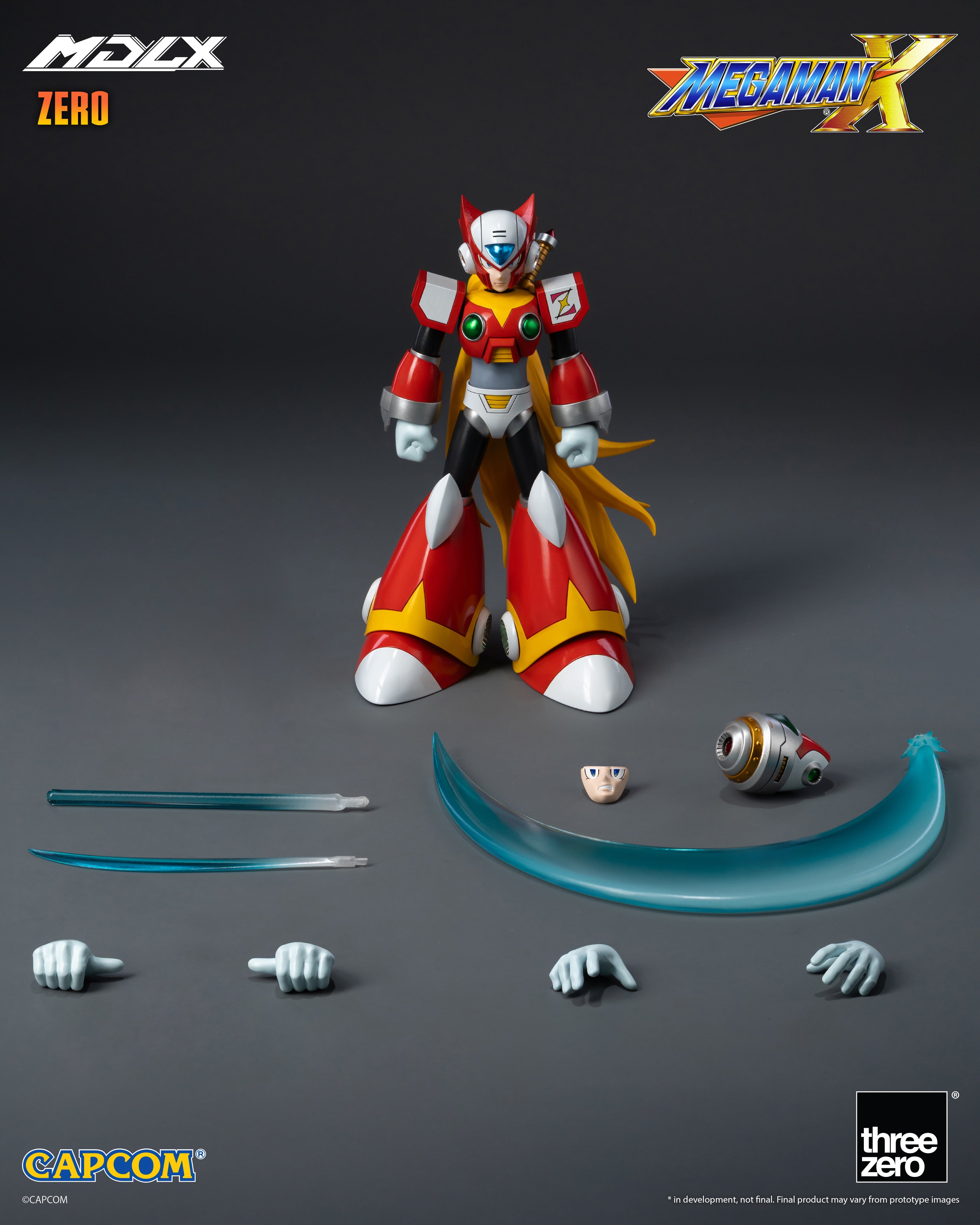MDLX Xエックス　ロックマン　threezero Threezero - MDLX Mega Man X/Rock Man X - Zero – Ages Three and Up