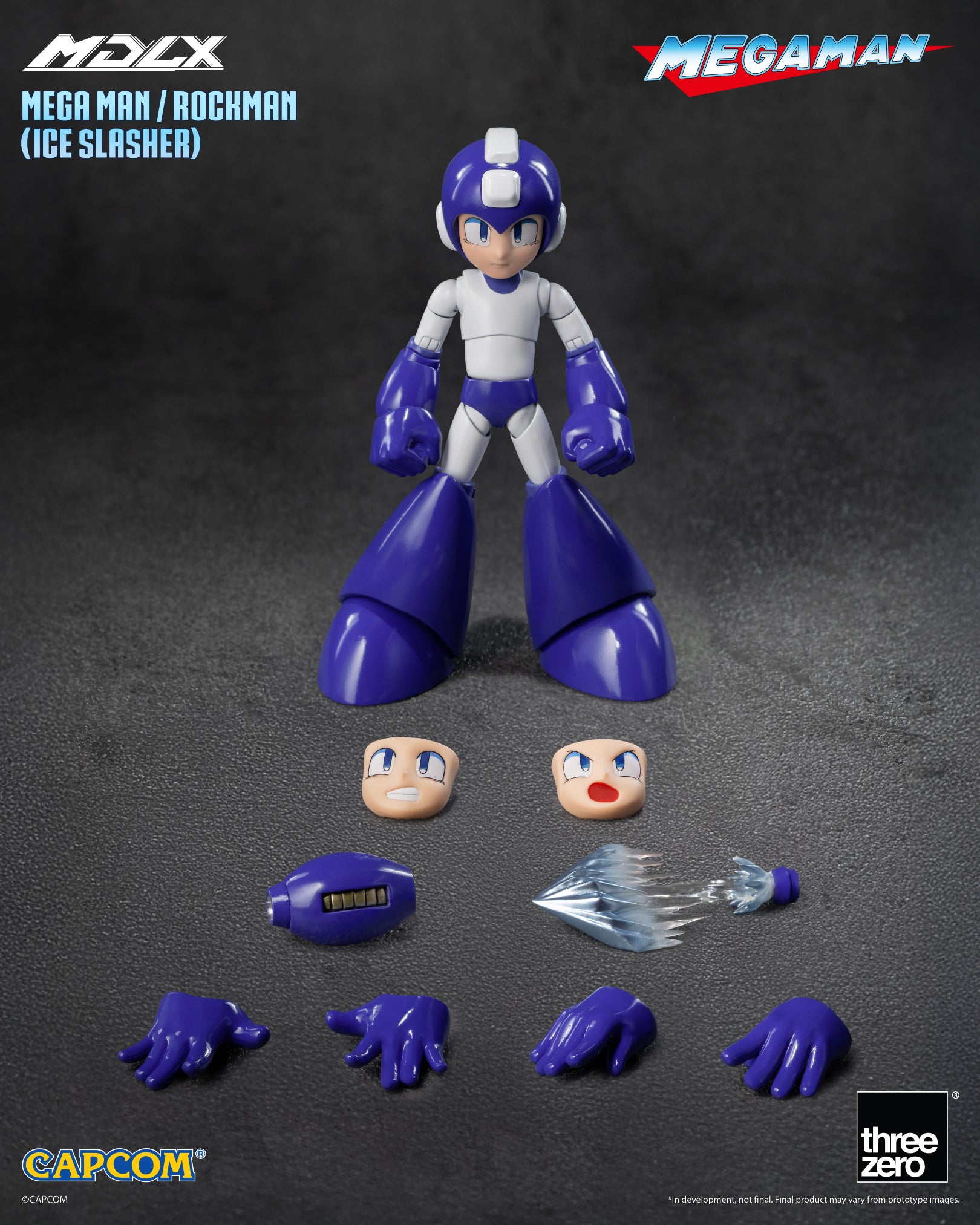 Threezero - MDLX Mega Man X/Rock Man X (Ice Slasher) (SDCC 2026