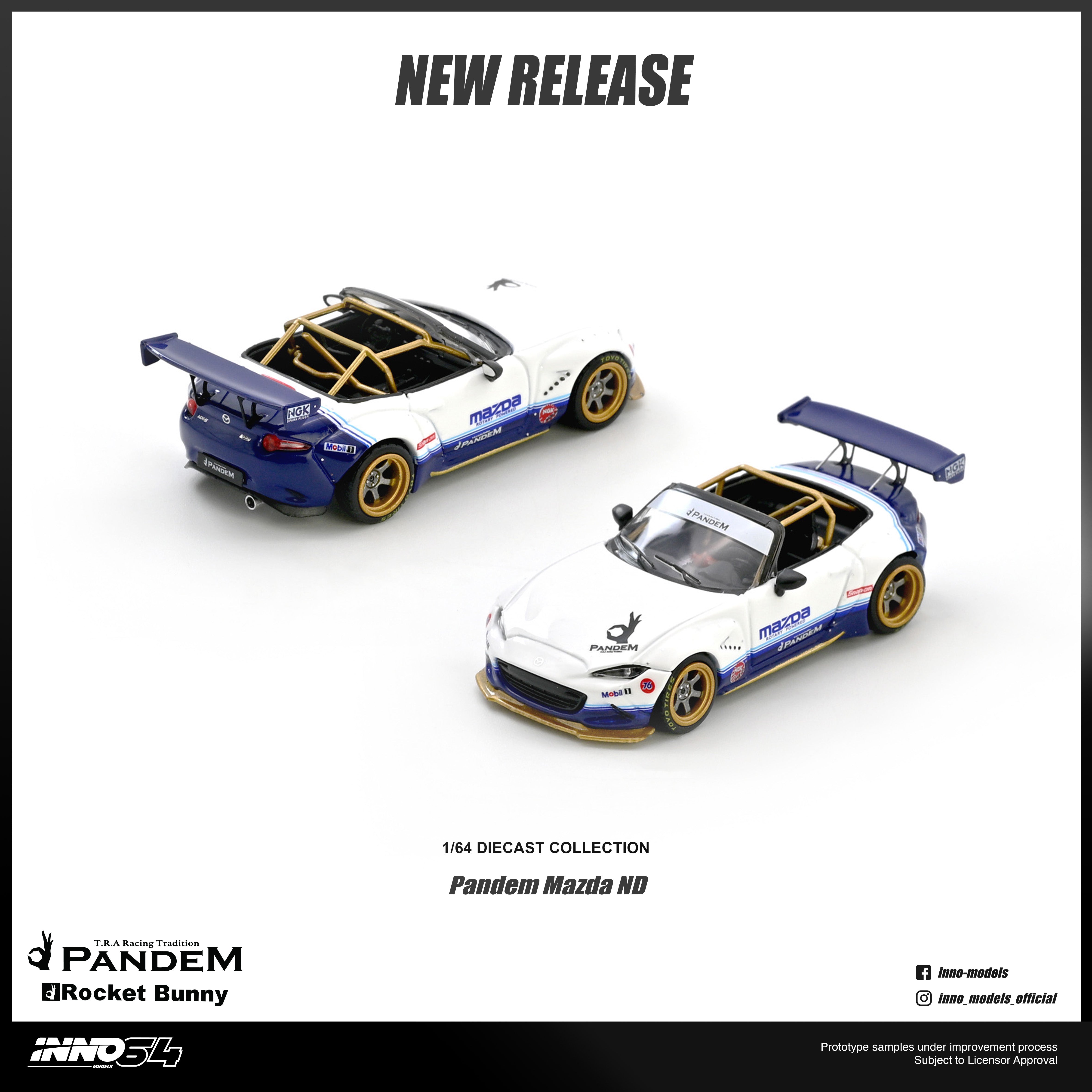 INNO64 - Pandem Mazda MX-5 ND Miata (Pandem Rocket Bunny V1.0) 1