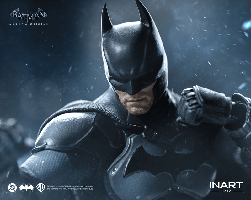 Load image into Gallery viewer, INART - Batman: Arkham Origins - Batman 1/12 Scale Figure