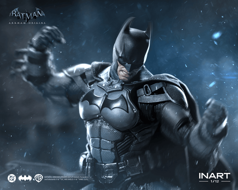 Load image into Gallery viewer, INART - Batman: Arkham Origins - Batman 1/12 Scale Figure