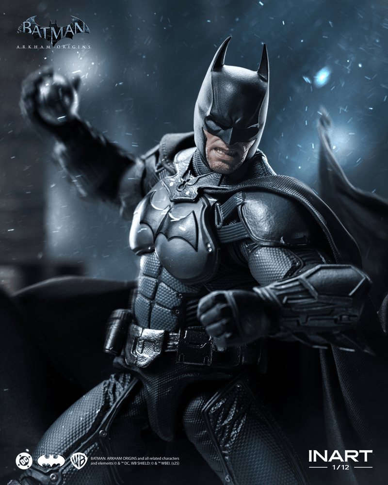 Load image into Gallery viewer, INART - Batman: Arkham Origins - Batman 1/12 Scale Figure