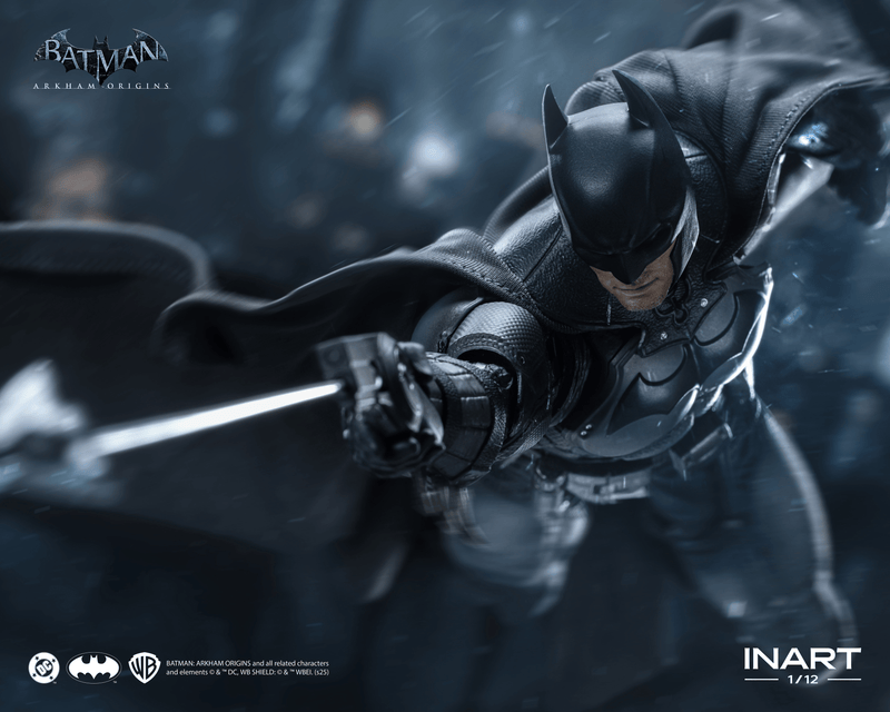 Load image into Gallery viewer, INART - Batman: Arkham Origins - Batman 1/12 Scale Figure