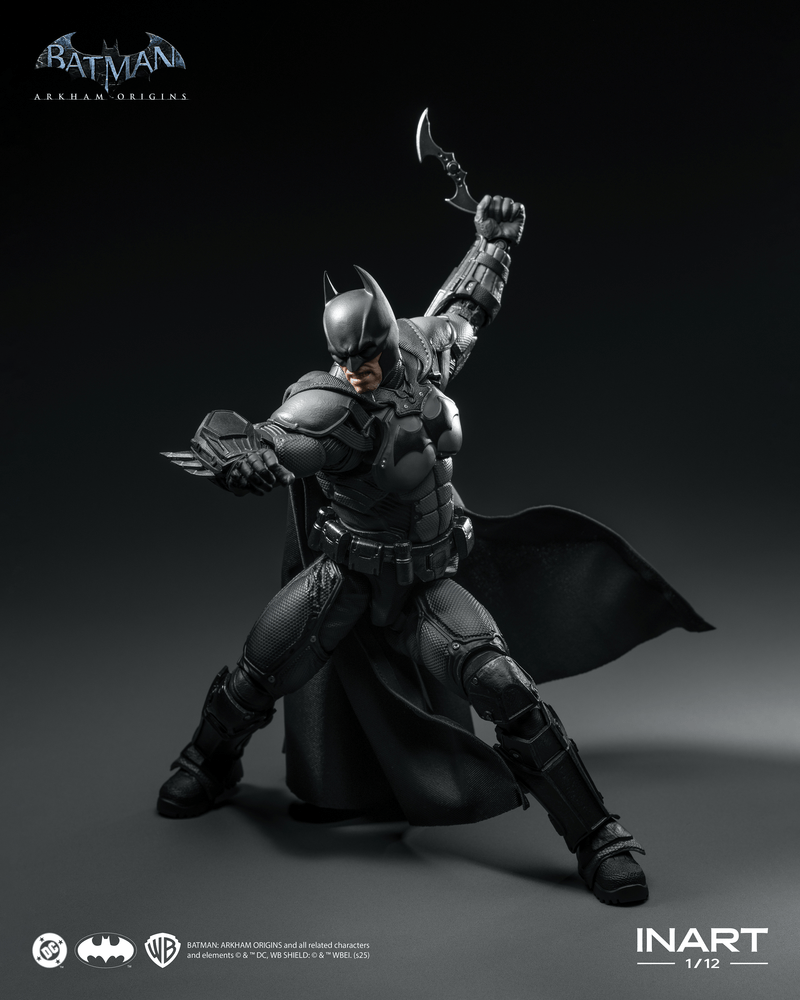 Load image into Gallery viewer, INART - Batman: Arkham Origins - Batman 1/12 Scale Figure
