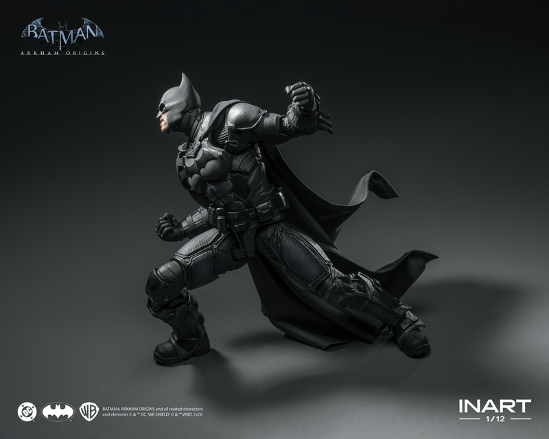 Load image into Gallery viewer, INART - Batman: Arkham Origins - Batman 1/12 Scale Figure