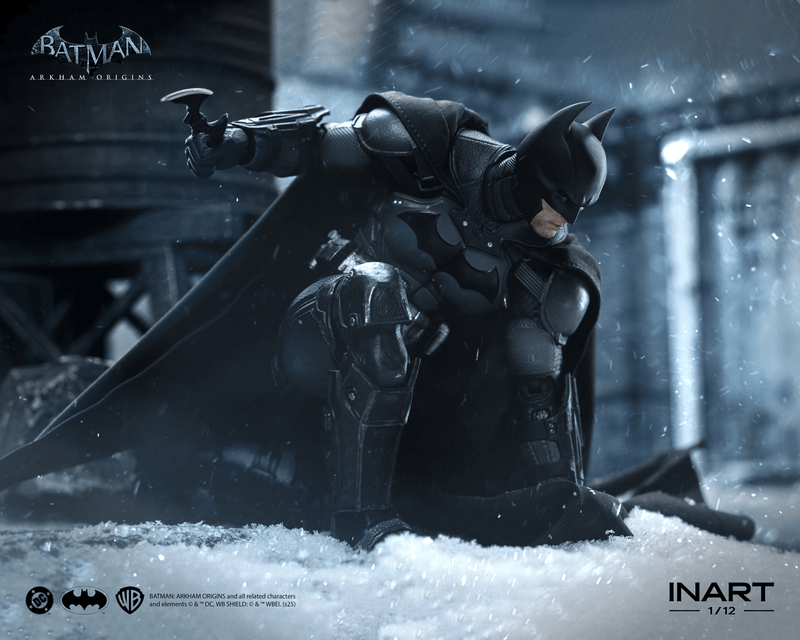 Load image into Gallery viewer, INART - Batman: Arkham Origins - Batman 1/12 Scale Figure