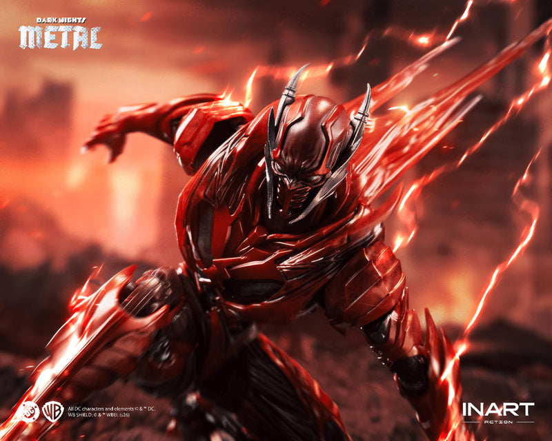 Load image into Gallery viewer, INART - Dark Nights: Metal - Batman: The Red Death 1/12 Scale Figure
