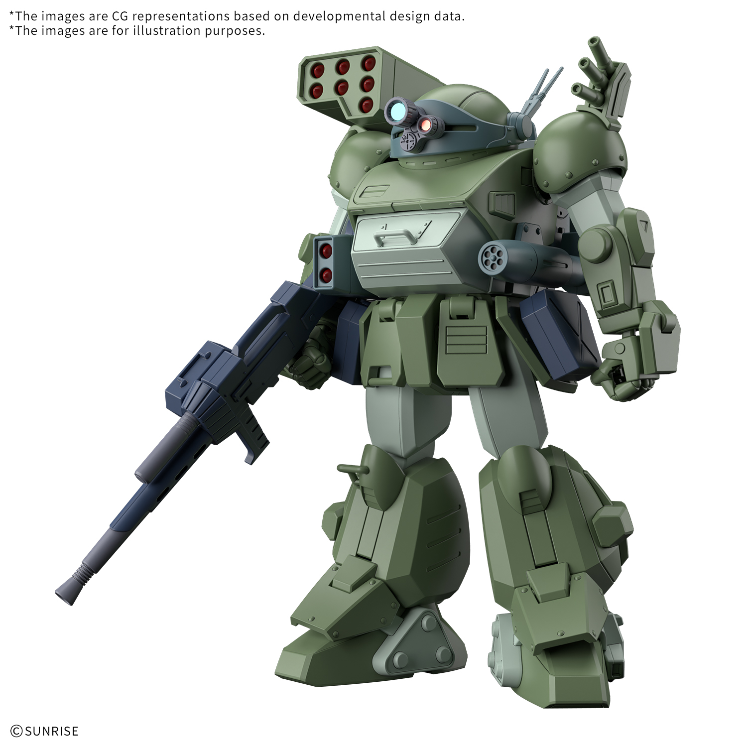 Bandai - HG Armored Trooper Votoms - Scopedog Turbo-Custom – Ages