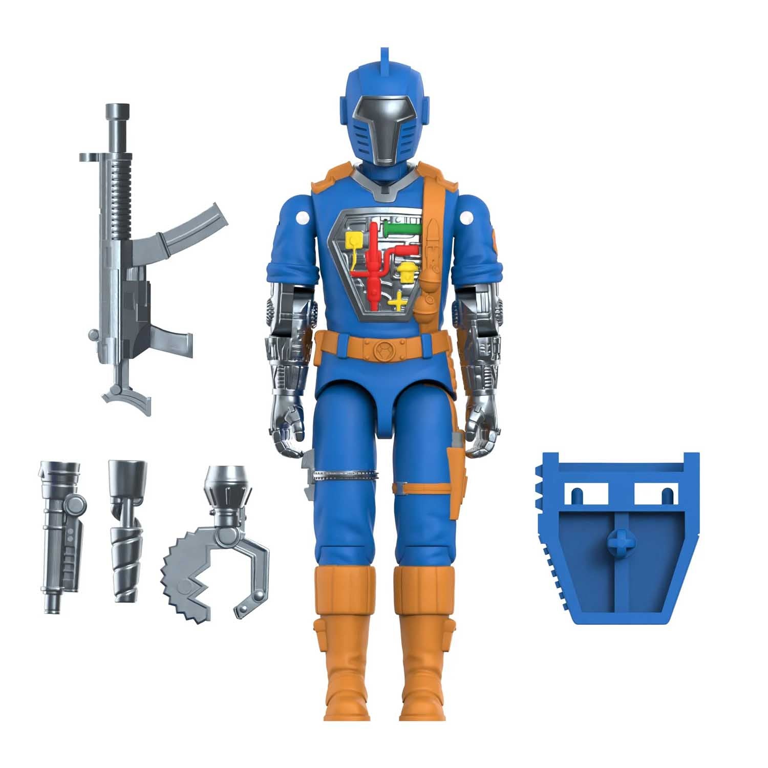 Super 7 - Reaction+ (O-Ring Figure) G.I. Joe - Cobra B.A.T. (Comic