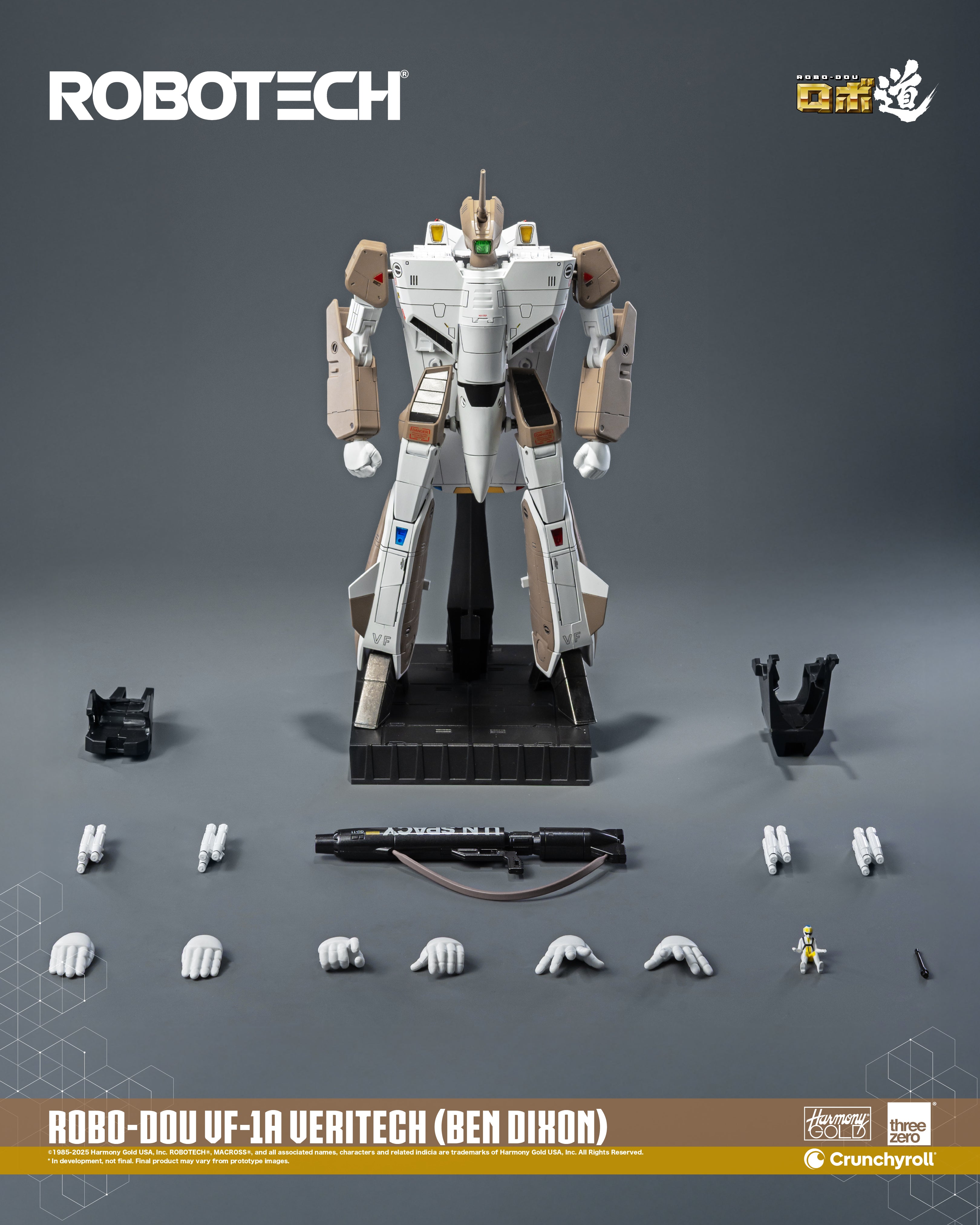 Threezero - ROBO-DOU Robotech - VF-1A Veritech (Ben Dixon) – Ages
