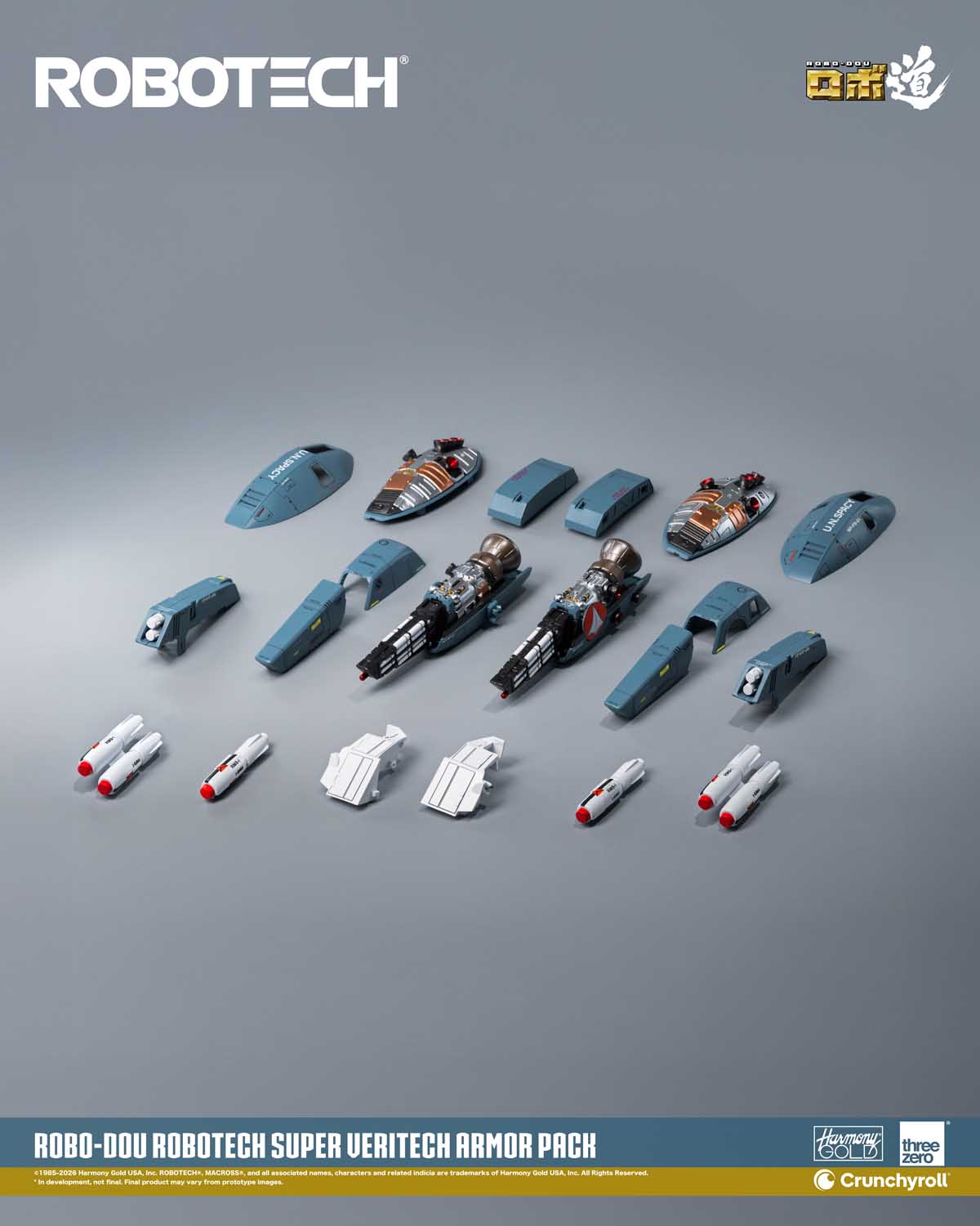 Threezero - ROBO-DOU Robotech - Super Veritech Armor Pack – Ages