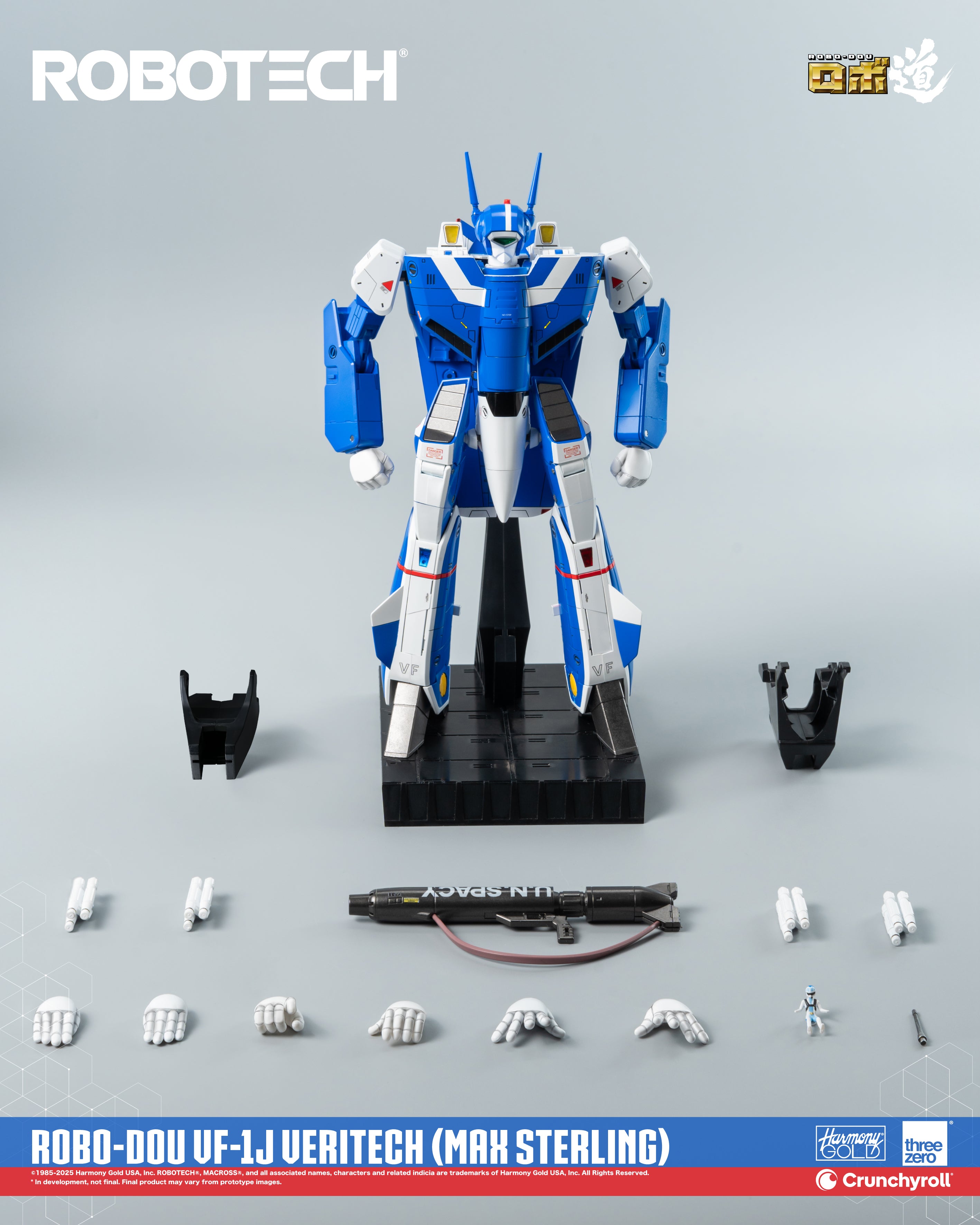 Threezero ROBO-DOU Robotech VF-1J Veritech (Max Sterling