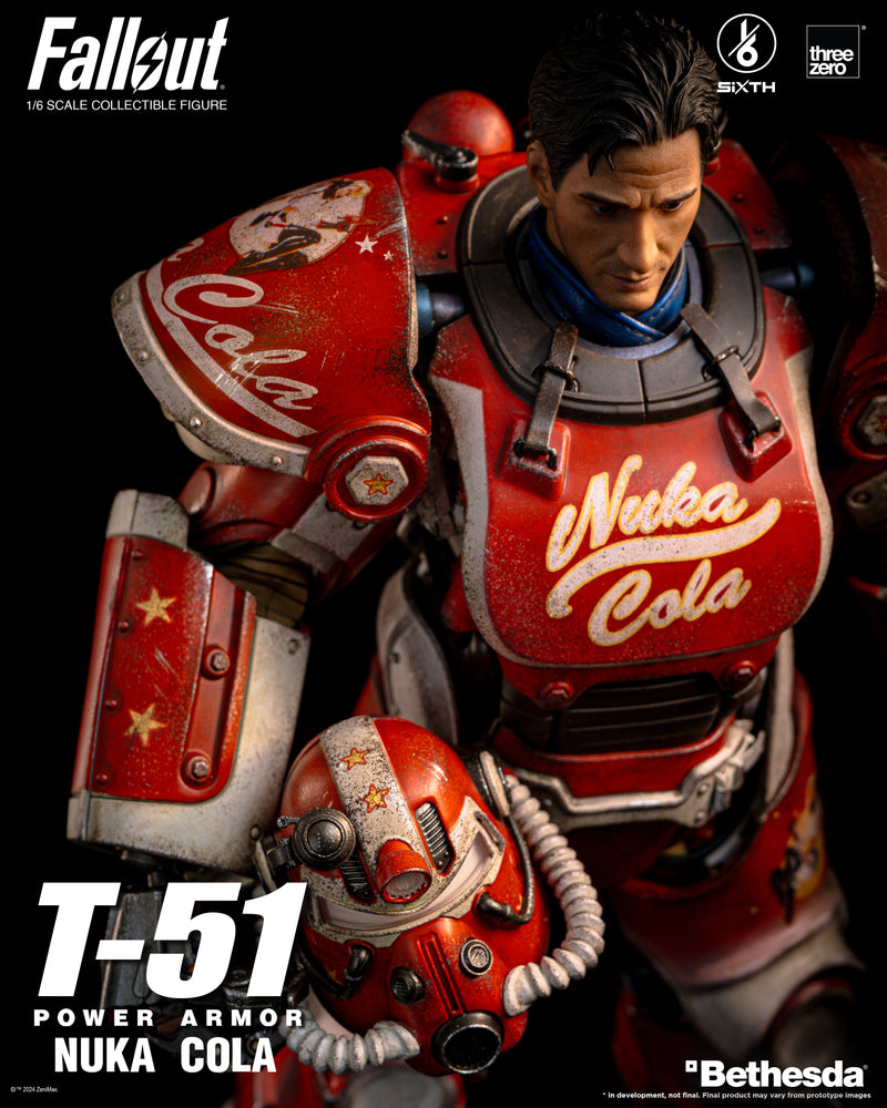 Load image into Gallery viewer, Threezero - Fallout - T-51 Nuka Cola Power Armor
