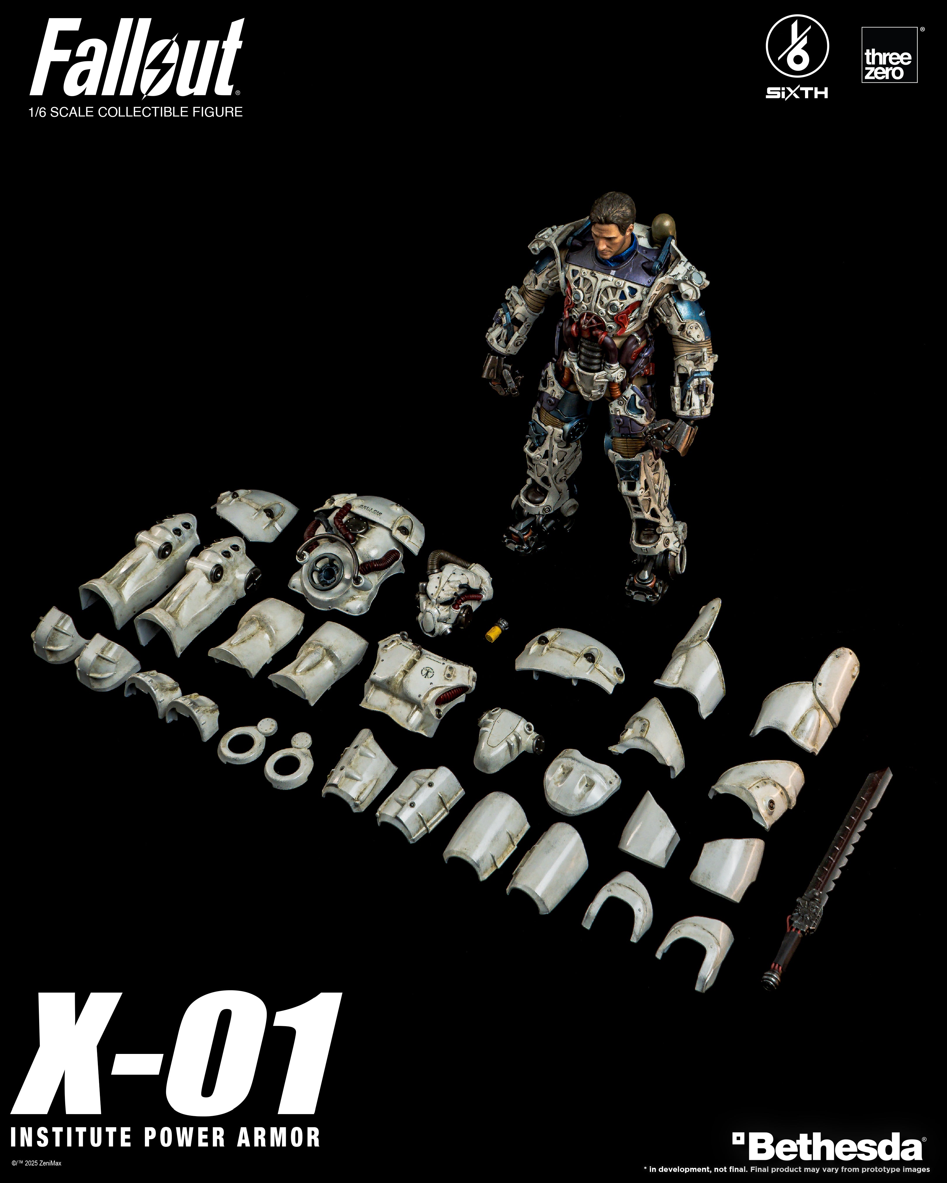 Threezero - Fallout - X-01 Institute Power Armor – Ages Three and Up