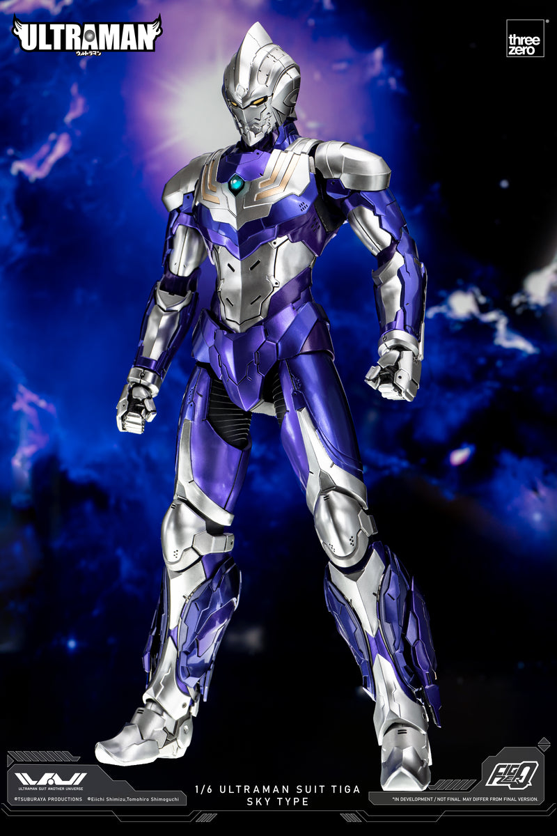 Load image into Gallery viewer, Threezero - FigZero Ultraman Suit Another Univese: Ultraman Suit Tiga Sky Type
